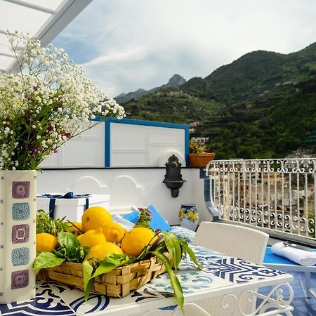 Grecale - Amazing Apartment With Patio And Sea View Maiori Kültér fotó
