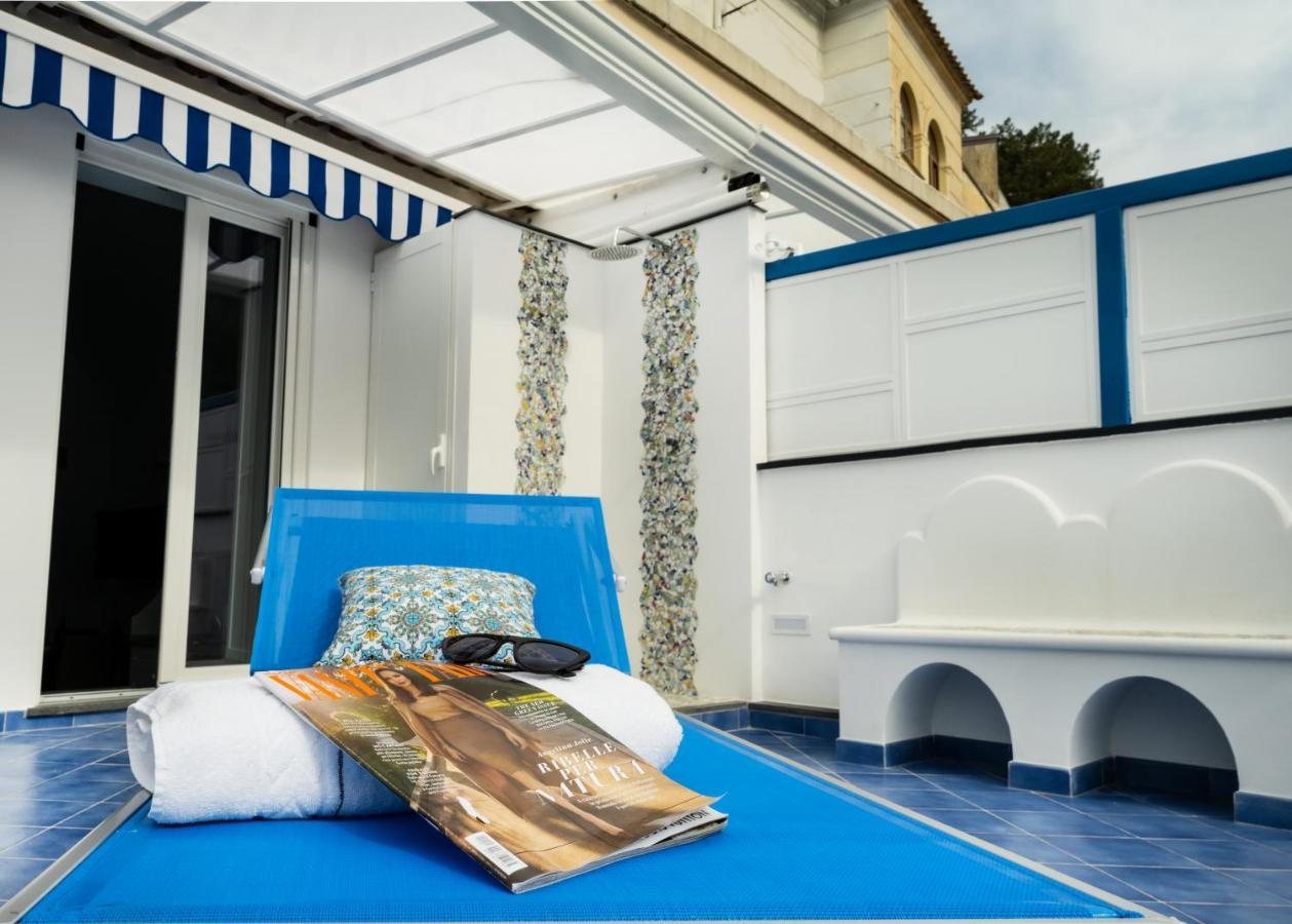 Grecale - Amazing Apartment With Patio And Sea View Maiori Kültér fotó